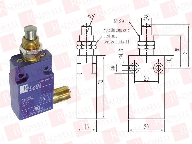 RADWELL VERIFIED SUBSTITUTE 91MCE27-SQ-SUB