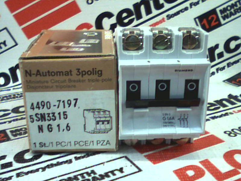 SIEMENS 5SN3315