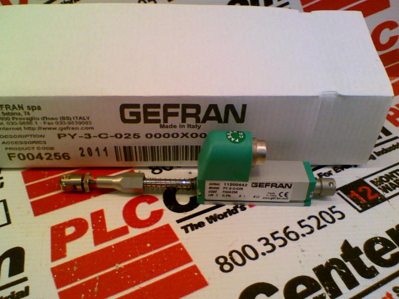 GEFRAN PY3-C-25-S