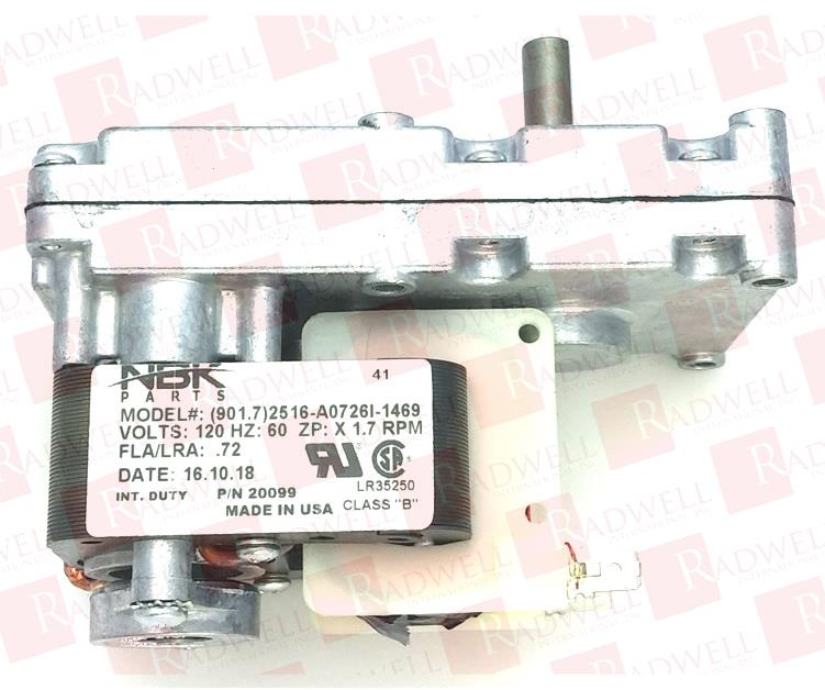 AUGER MOTOR, REPLACES: 44106, EQUIVALENT TO DROLET/44106