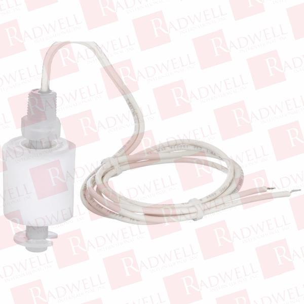 VERTICAL OPEN TANK LIQUID LEVEL SWITCH, SELECTABLE, POLYPROPYLENE, 1/8 IN NPT