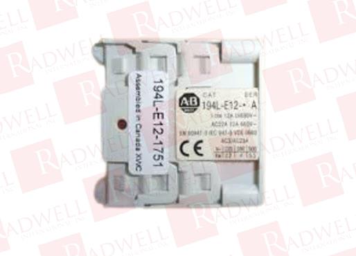 ALLEN BRADLEY 194L-E12-1751