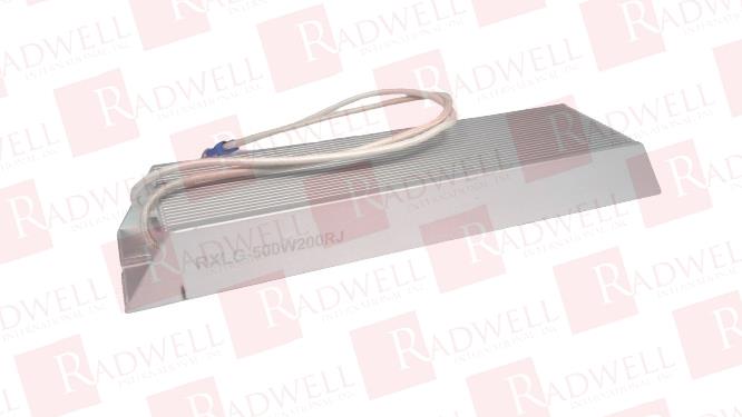 BRAKE RESISTOR, 200OHM, 500W, 2LEAD WIRE