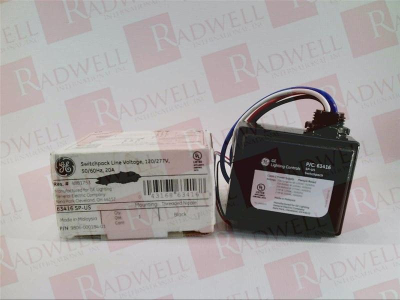 GENERAL ELECTRIC 9806-000184-01