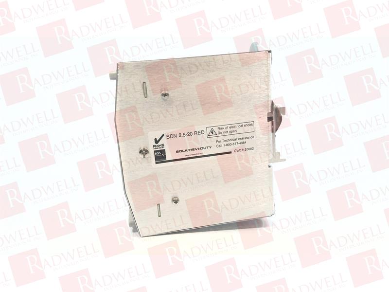 EMERSON SDN-2.5-20-RED