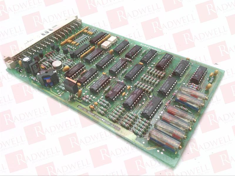  , CONTROL BOARD, DIGITAL RAMP GENERATOR