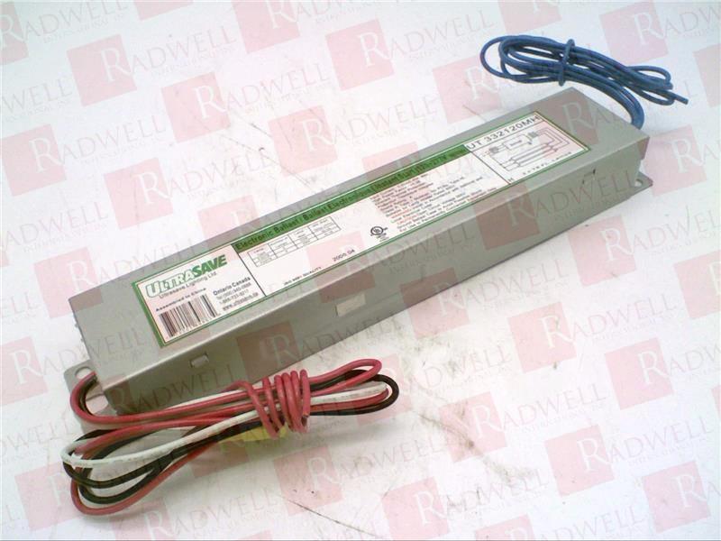 ULTRASAVE LIGHTING , UT332120MH, BALLAST, ELECTRONIC, INSTANT START, 3LAMP, 120-277V 50/60HZ