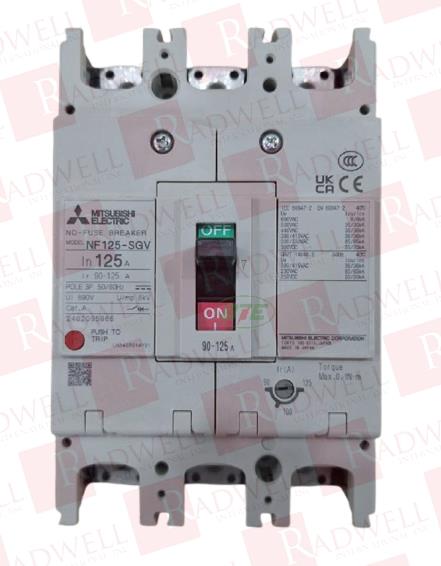 MITSUBISHI NF125-SGV4P90.125A