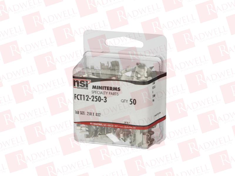 NSI INDUSTRIES FCT12-250-3