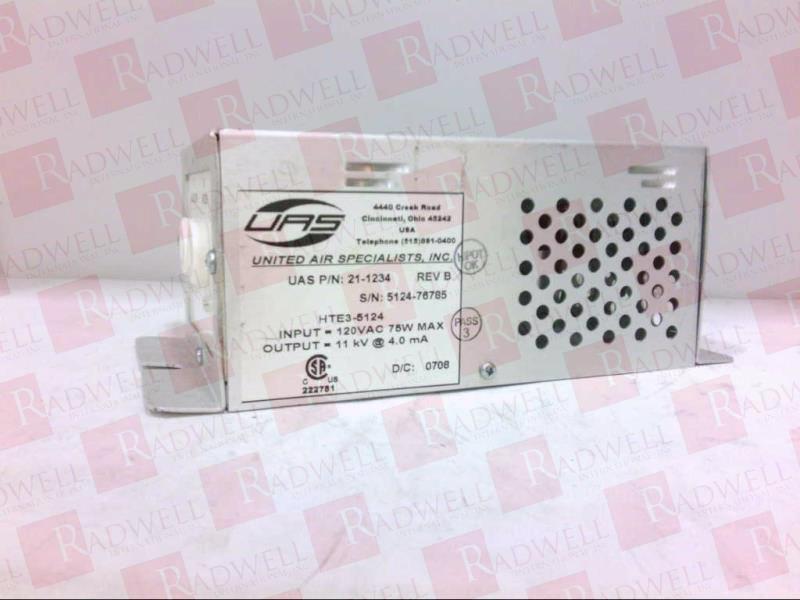  , POWER SUPPLY INPUT 120VAC 75W MAXOUTPUT 11.1 KV AT 3.6MA