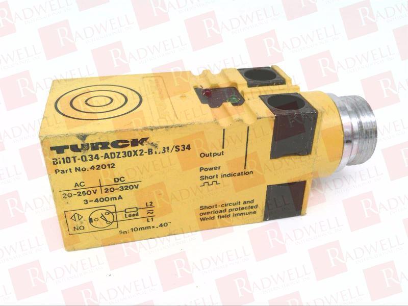 TURCK BI10T-Q34-AD30X2-B1131/S34