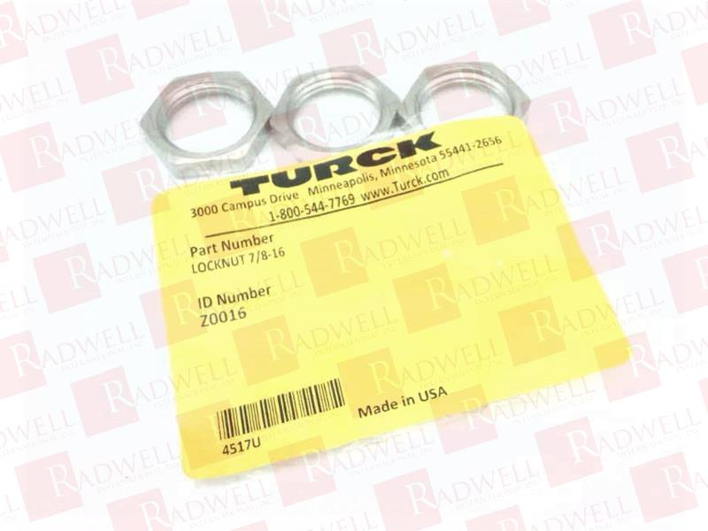 TURCK LOCKNUT 7/8-16
