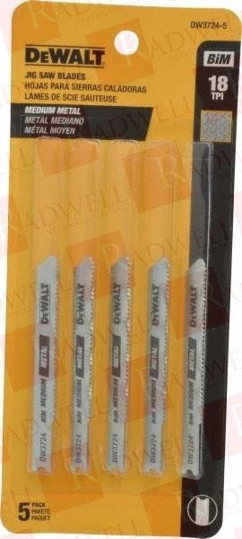 STANLEY BLACK & DECKER DW3724-5