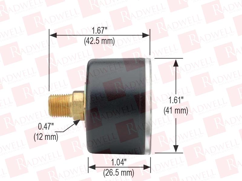 NOSHOK 15-910-5000-PSI/KPA