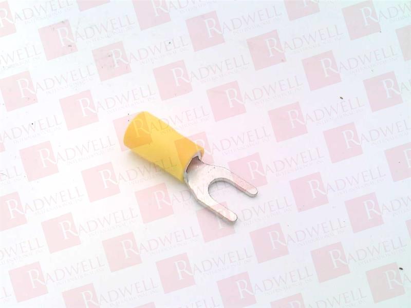 TERMINALS, SPADE TONGUE, CRIMP-ON, INSULATED, 3 #8 AND 3 #10