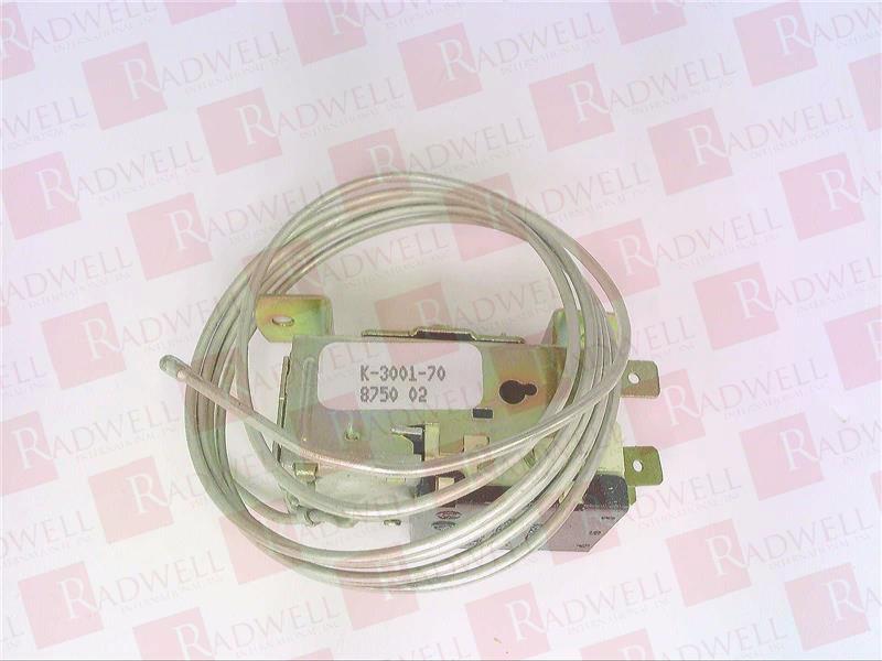 WATER COOLER CONTROL,48IN CAPILLARY,37-61 DEGREES F,DIFFERENTIAL 7F