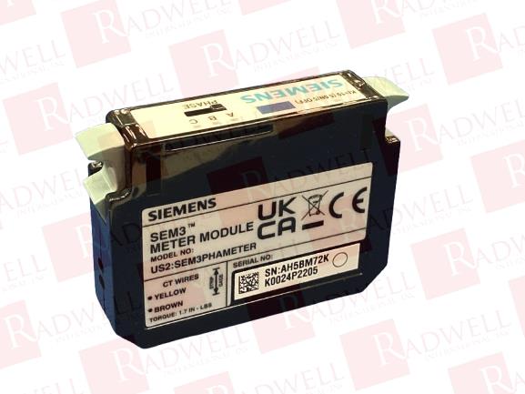 SIEMENS US2:SEM3PHAMETER