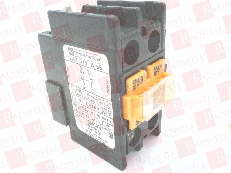 SCHNEIDER ELECTRIC LA1-D11-A65