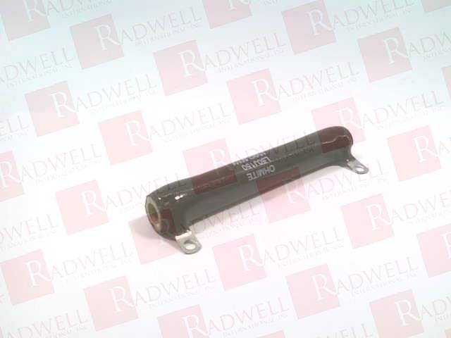 RESISTOR, CHASSIS, 150 OHM, 50 WATT, 5% TOLERANCE, WIREWOUND, 14.3 MM X 102 MM