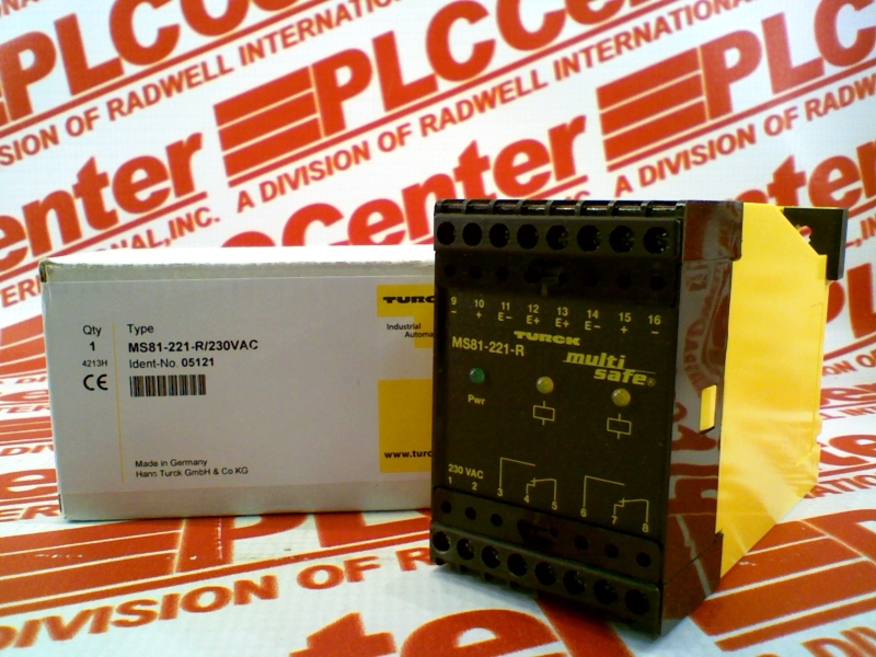 TURCK MS81-221-R/230VAC