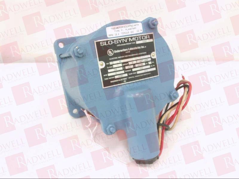 ELECTRIC MOTOR FOR HAZARDOUS LOCATIONS EXPLOSION PROOF 72RPM 250IN TORQUE 0.6AMP 1PH 120V 50/60HZ