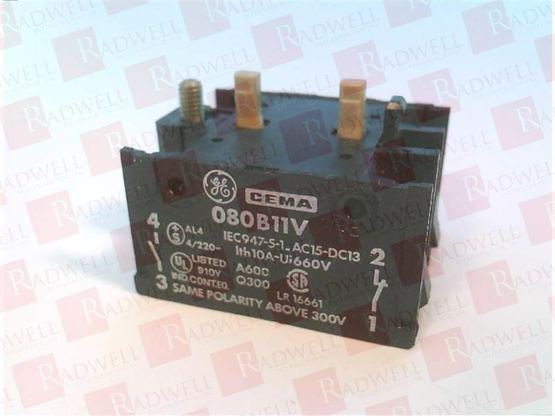 GENERAL ELECTRIC 080B11V