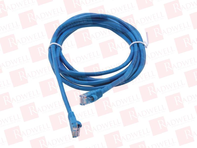 PATCH CABLE SNAGLESS, 10FT, CAT5E, 350MHZ, BLUE