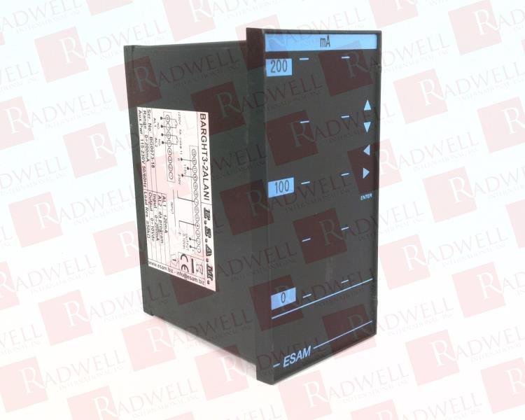  , PANEL METER, 0-200 MA RANGE, 0-200 MA INPUT, 0-10 VDC OUTPUT, 115-230 VOLT AUX POWER, 50/60 HZ, AL1 120 MA, AL2 DA PROGRAM