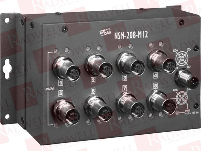 ICP DAS USA NSM-208PSE-M12