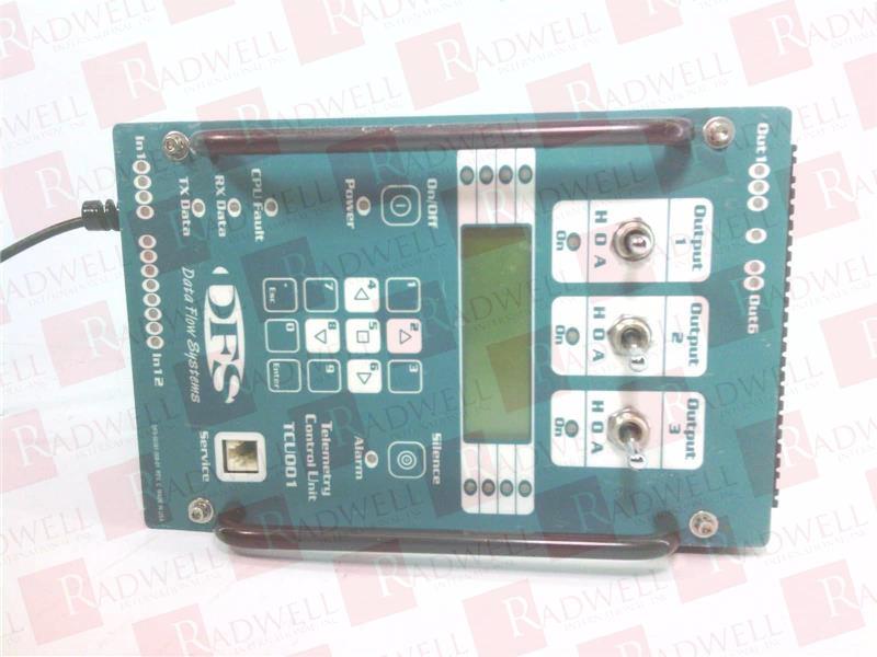  , TELEMETRY CONTROL UNIT, MODEL TCU001, 3 OUTPUT, 10-60 DEGREE C, USE COPPER CONDUCTORS ONLY