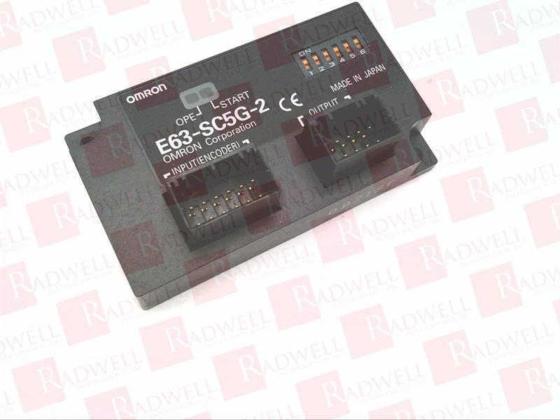 OMRON E63-SC5G-2 12P