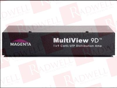  , DISTRIBUTION AMPLIFIER, MULTIVIEW, 1X9CAT5 AMPLIFIER