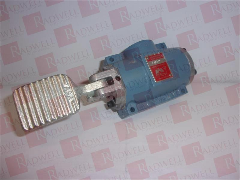 FOOT VALVE PEDAL OPERATED 250PSI