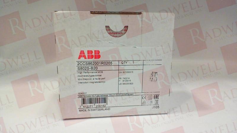 ASEA BROWN BOVERI S802S-B20