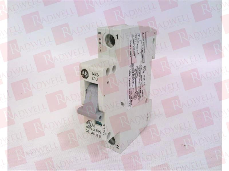 1492SPU1B060
 
CIRCUIT BREAKER
60AMP
1POLE
240VAC
10KA
FACTORY WARRANTY DOES NOT APPLY.    
