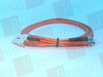 FIBER OPTIC PATCH CABLE, MULTI-MODE, 3M, ORANGE, CONNECTOR 1:
SC MALE, CONNECTOR 2: ST MALE, CORE/CLADDING DIAMETER: 50/125