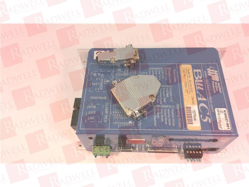 APPLIED MOTION PRODUCTS 5000-107