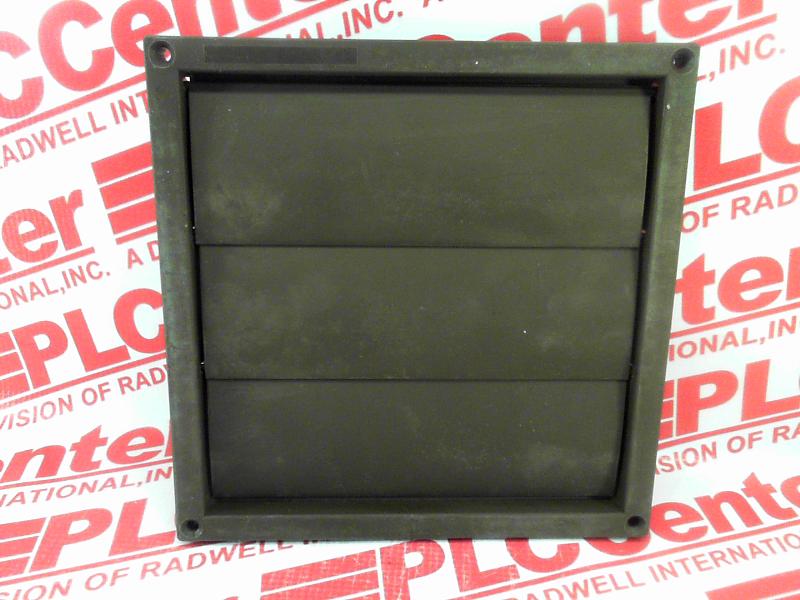 LOUVER VENT PLASTIC 6INCH BROWN