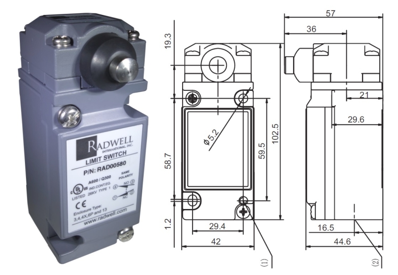 RADWELL VERIFIED SUBSTITUTE 9007C54G-SUB