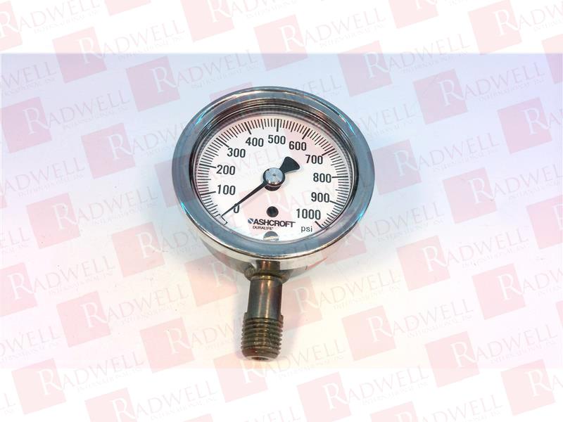 ASHCROFT 25 1009AW02L1000#