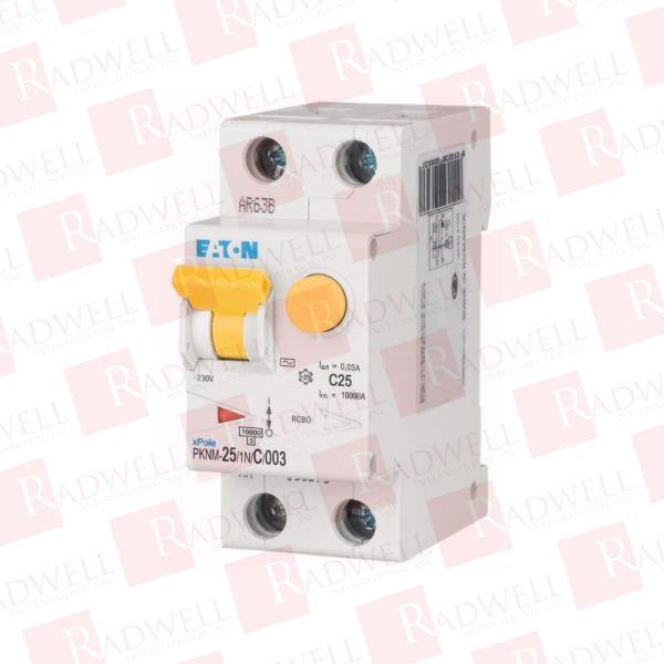 EATON CORPORATION PKNM-25/1N/C/003-MW