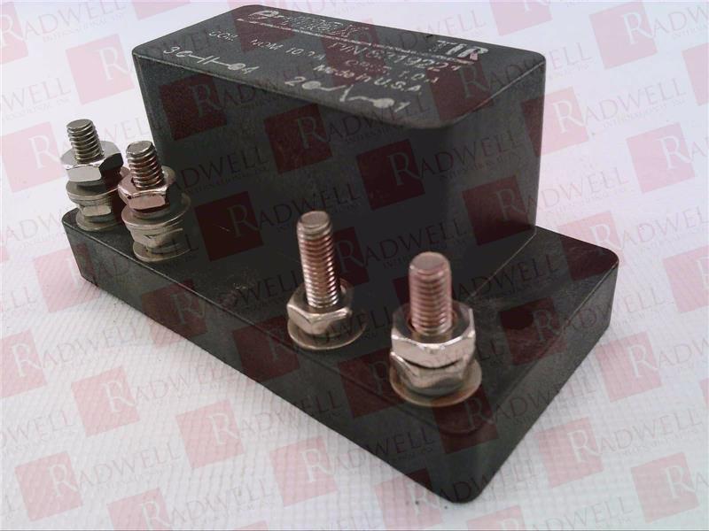 TRIP INDICATION RELAY, MAX DC 3.30 AMP, CURRENT 1.5 AMP, 0.1 OHMS MAX RESPONSE TIME MSECS, MAX RESPONSE TIME W/ BOUNCE 0.5 MSECS, SWITCH FORM A, 50 W, 1 A MAX, 250 VDC