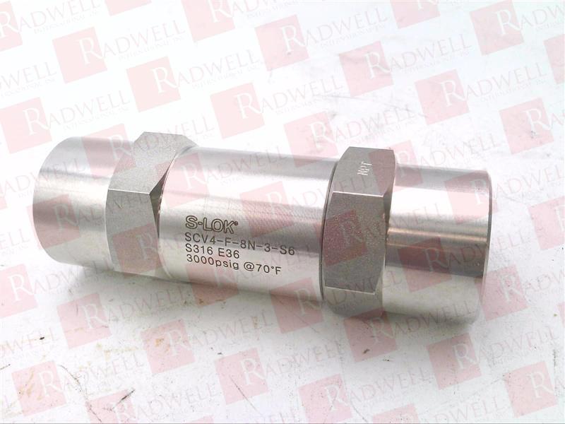 S LOK SCV4-F-8N-3-S6