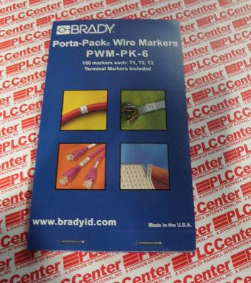 BRADY PWM-PK-6