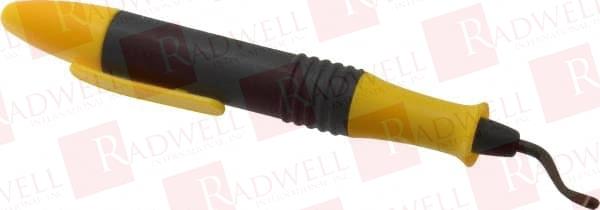 11 PIECE HIGH SPEED STEEL HAND DEBURRING TOOL SET BLADE TYPE E100, HOLDER TYPE E, FOR HOLE EDGES, STRAIGHT EDGES