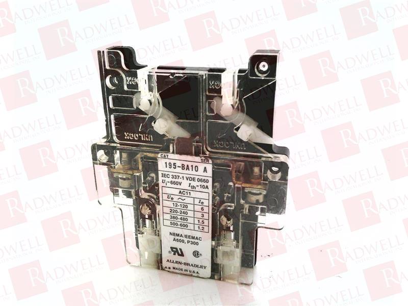 ALLEN BRADLEY 195-BA10