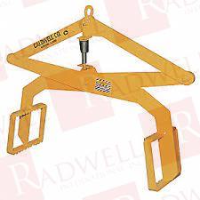 BALE LIFTING TONG, 2200 LB. MAX, 48 IN, LOAD CAPACITY @ 75 DEGREES: 2200 LB, 18 INW X 9 INH PAD, WITH AUTO-LATCH MECHANISM