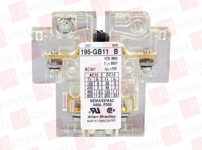 ALLEN BRADLEY 195-GB11
