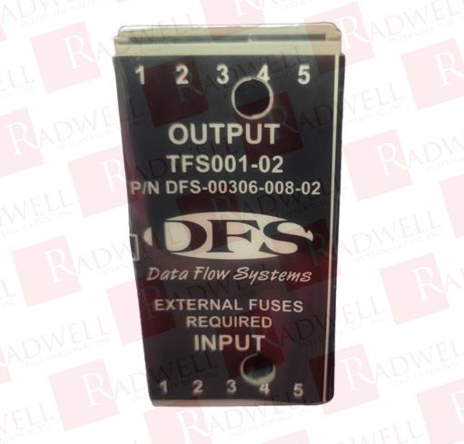  , I/O UNIT, TFS001-02, EXTERNAL FUSE REQUIRED, DIN RAIL MOUNT