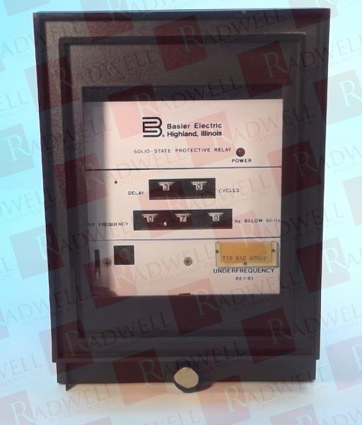 BASLER ELECTRIC BE1-81-T1E-E1C-A0N0F
